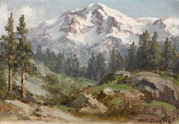 Mountain Scene by William Franklin Jackson