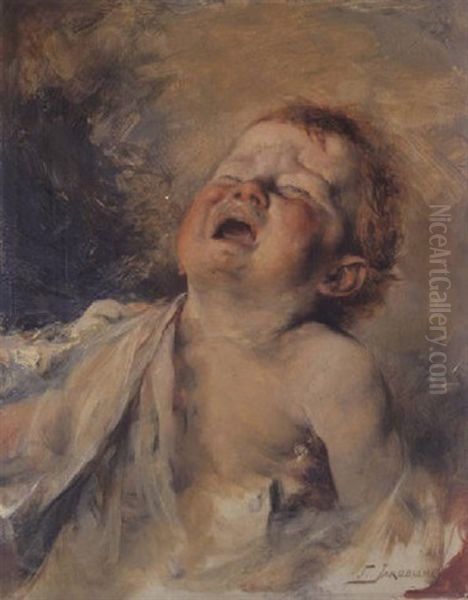 Crying Baby by Georgios Jakobides