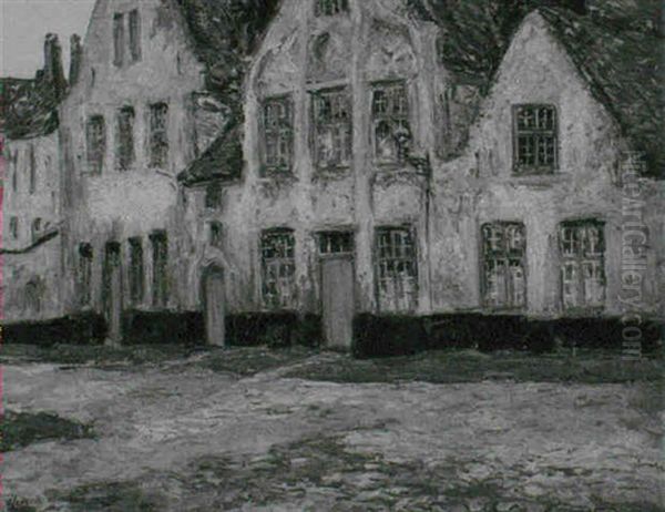 Street Scene In Bruges by Alexander Jamieson