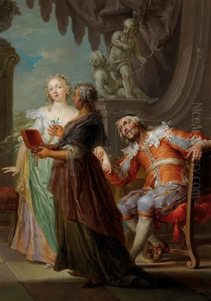 Two Gallant Scenes by Franz Christoph Janneck