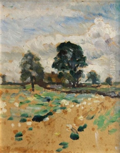 Worcestershire Landscape by Mainie Harriet Jellett