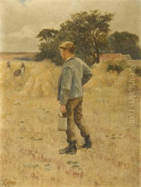 A Young Worker by Robert Jobling