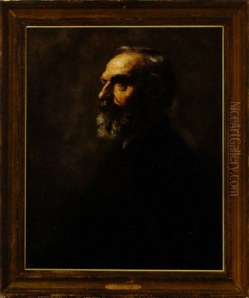 Portrait Of John Pryne by Eastman Johnson