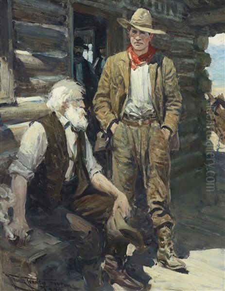 The Old Timer by Frank Tenney Johnson