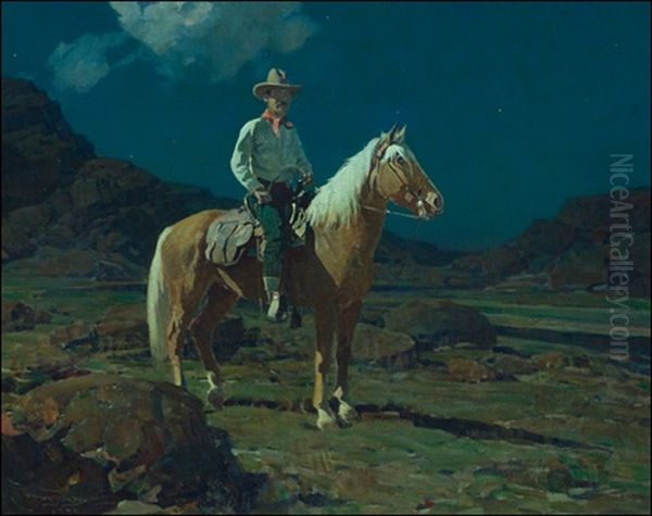 Moonlight On The Ranch by Frank Tenney Johnson