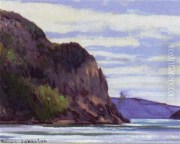 The St. Lawrence River Near Baie St. Paul by Francis Hans Johnston