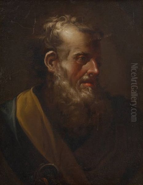 Portrait De Saint Pierre by Jacob Jordaens