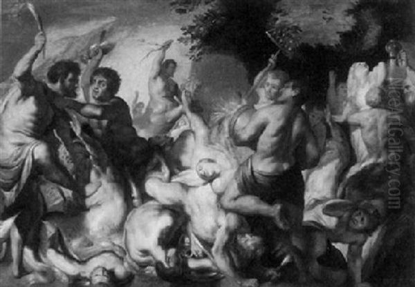 Mythologische Szene by Jacob Jordaens