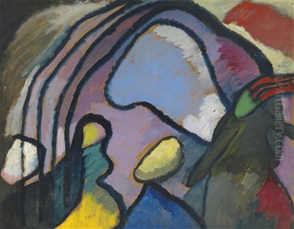 Studie Fur Improvisation 10 (study For Improvisation 10) by Wassily Kandinsky