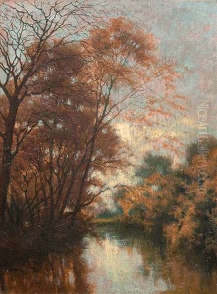 Dartry Pond, Autumn by Joseph Malachy Kavanagh