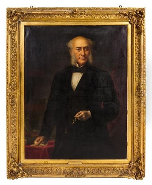 Portrait Of Sir William Fergusson, 1st Baronet Of Spitalmaugh by Alexander Keith