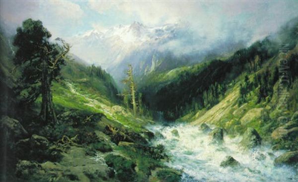 Headwaters Of The Merced by William Keith