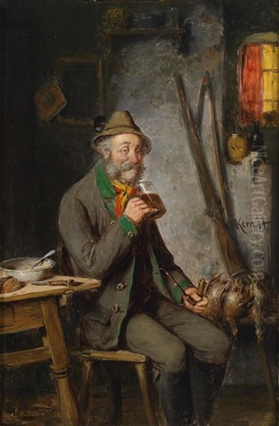 Nach Der Jagd by Hermann Kern