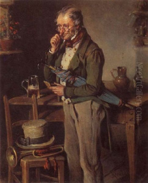 Eine Prise Schnupftabak by Hermann Kern