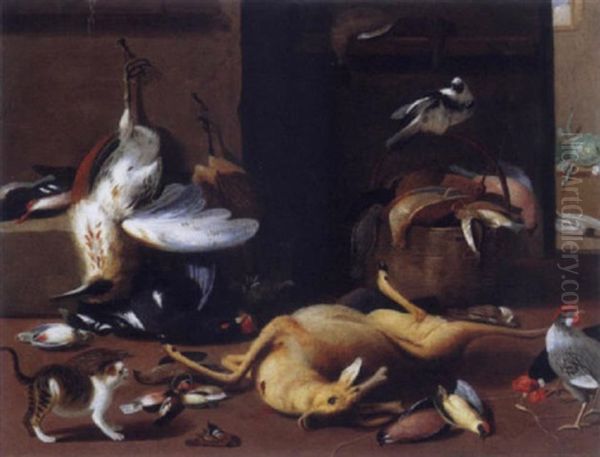 Trophee De Chasse by Jan van Kessel the Younger