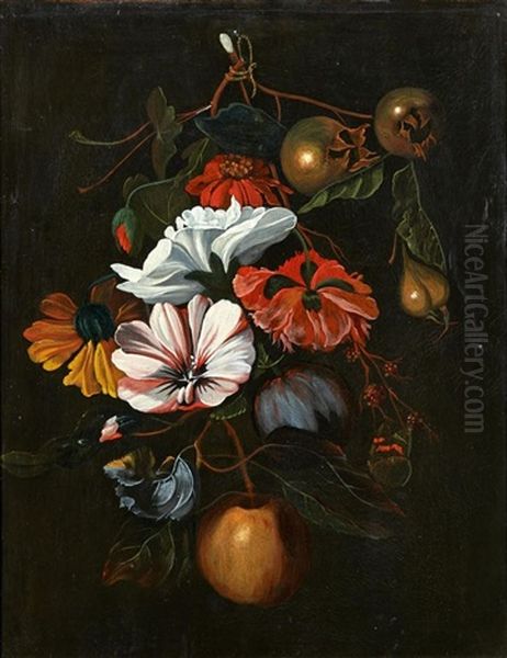 Blumenstillleben by Cornelis Kick