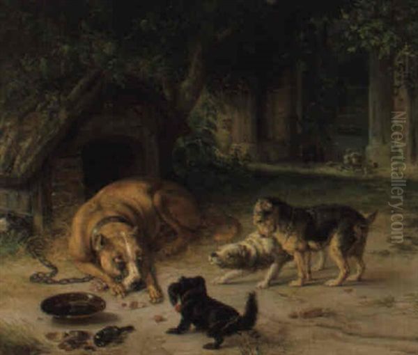 Die Futterschussel by Theodor Julius Kiellerup