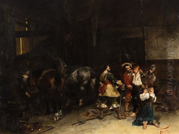 The Arrest by Johann Frank Kirchbach