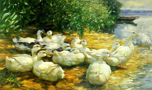 Eleven Ducks by Alexander Max Koester