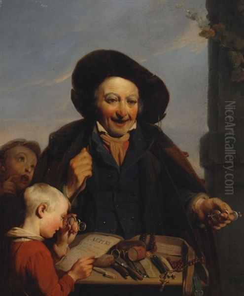 The Peddler by Petrus Kremer