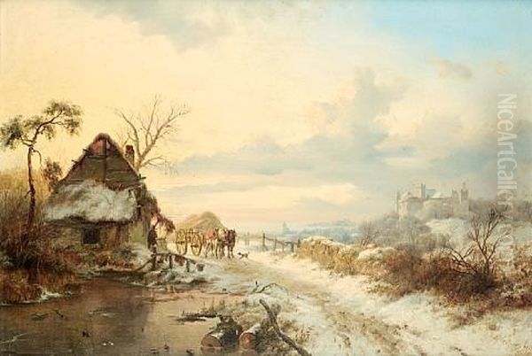 Returning Home by Frederik Marinus Kruseman