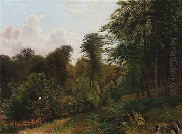 Forest Scape by Vilhelm Peter Karl Kyhn