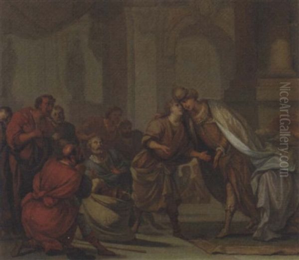 Scene From The Life Of Joseph by Gerard de Lairesse