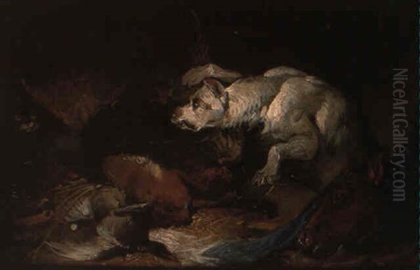 The Larder Invaded by Sir Edwin Henry Landseer