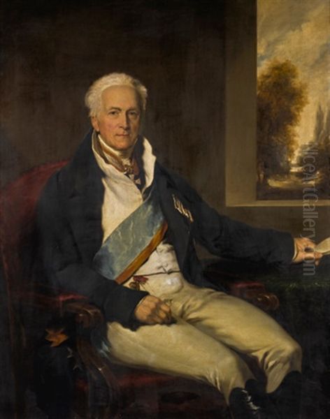 Portrait Of Charles Augustus, Prince Hardenberg (1750-1822) by Thomas Lawrence