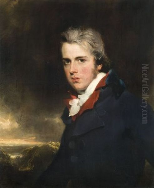 Portrait De Charles Lock Of Norbury by Thomas Lawrence