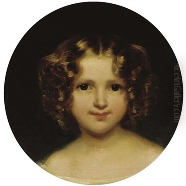 Portrait Of A Young Girl by Thomas Lawrence