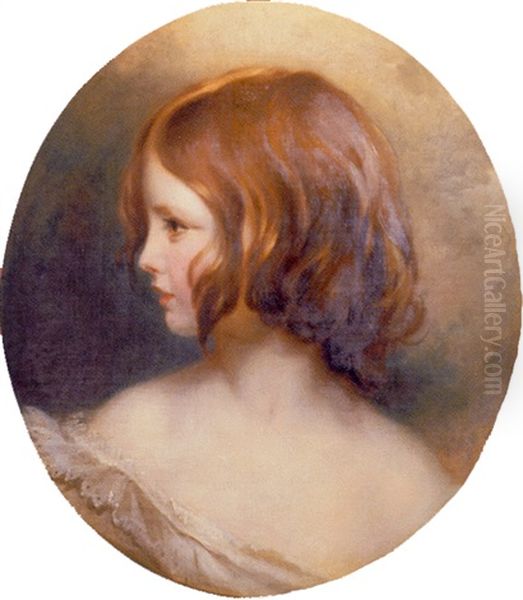 Portrait Of A Young Girl by Thomas Lawrence