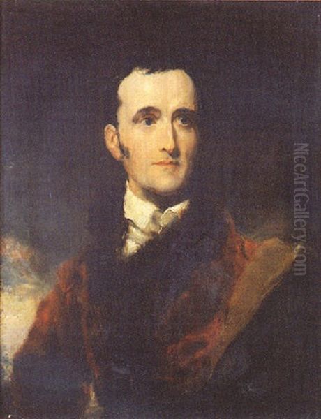 Portrait De Richard Davis by Thomas Lawrence