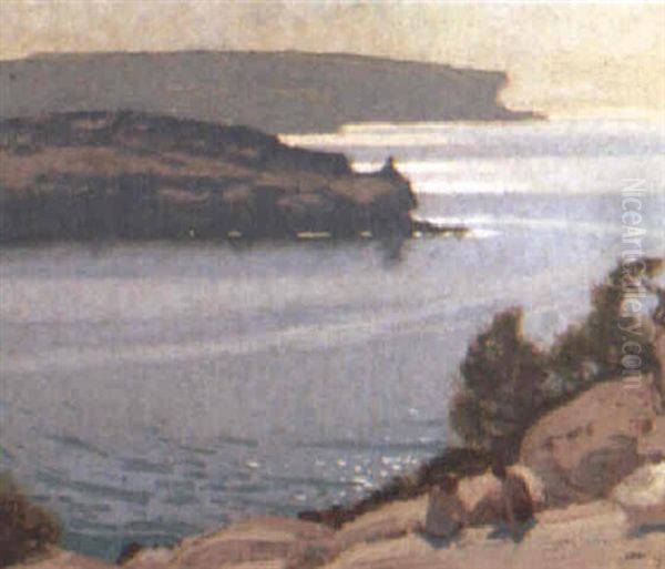 Sydney Harbour, Morning by Frederick William Leist