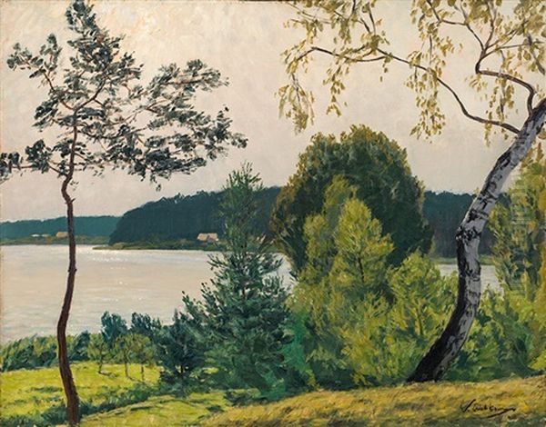 Landscape In The Mark by Walter Leistikow