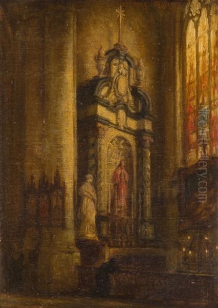 Notre Dame De La Chapelle by Jules Lentrein