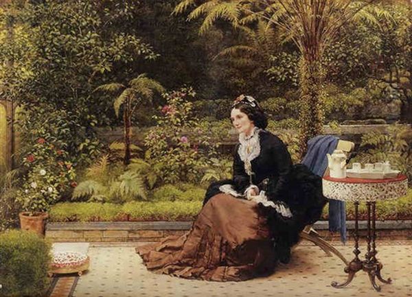 Five O'clock by George Dunlop Leslie