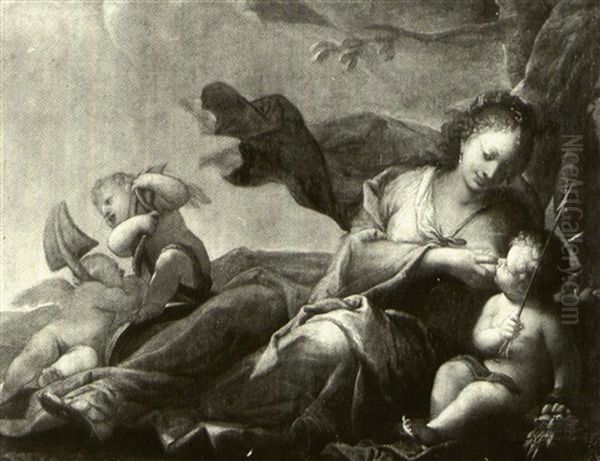 Allegory Of The Constancy Of Love by Pietro (Libertino) Liberi