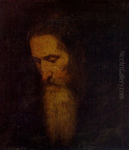 A Bearded Man by Jan Lievens