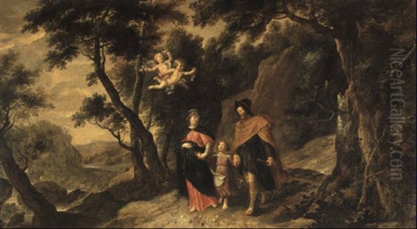 Flight Into Egypt by Peter Van Lint