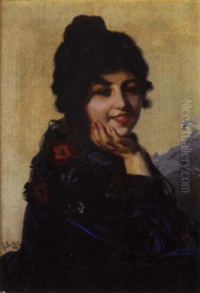 Giovane Donna Elegante by Arnaldo de Lisio