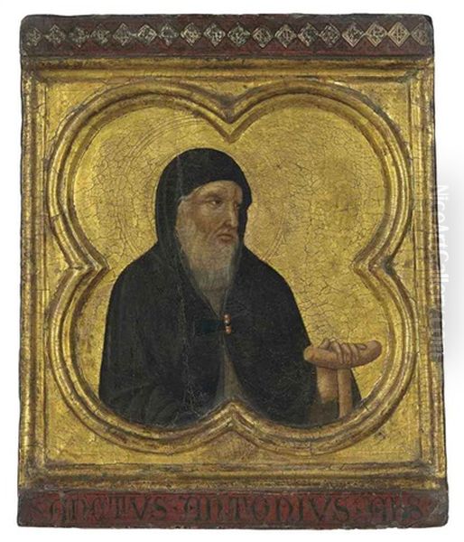 Saint Anthony Abbot by Pietro Lorenzetti