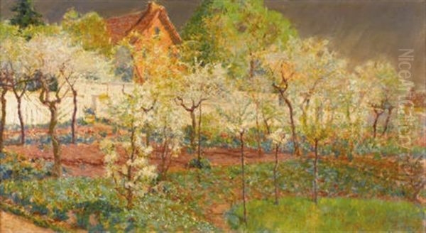 Giverny Orchard by Mary Fairchild MacMonnies Low