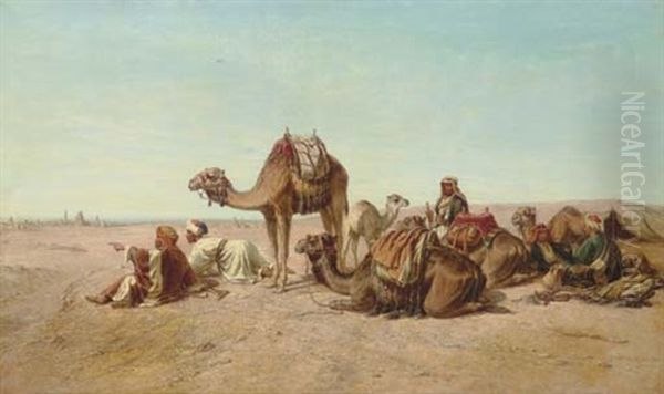 Resting In The Desert by William Luker Sr.