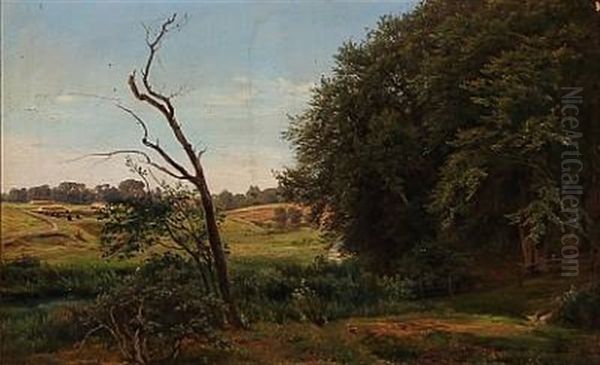 Summer Idyll On The Country by Anders Christian Lunde