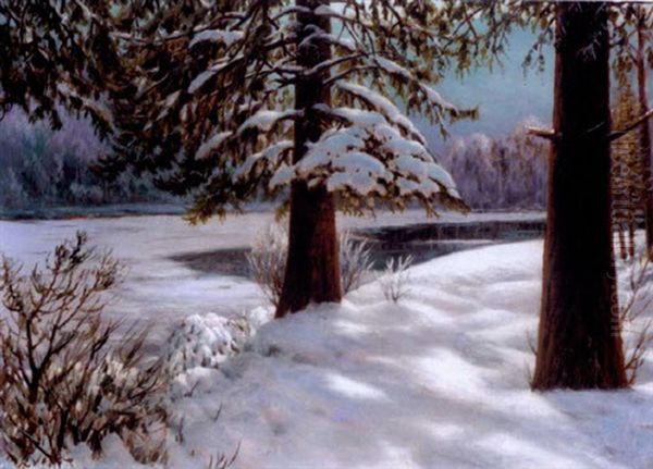 Winter Landscape by Petr Ivanovich Lvov