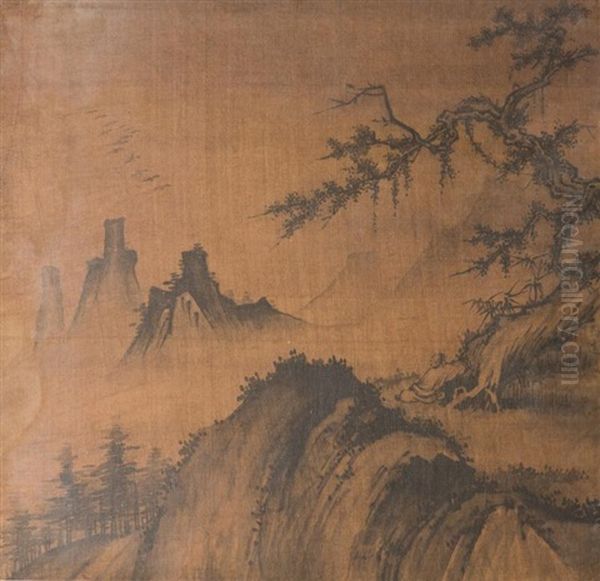 Ma Yuan (attributed To,1160-1225) by  Ma Yuan