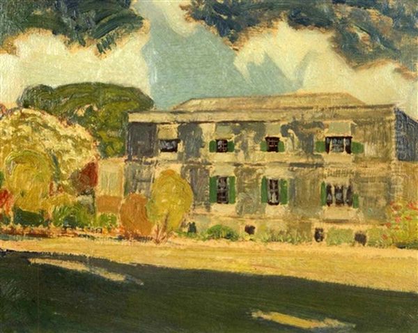 Old House In Barbados by James Edward Hervey MacDonald