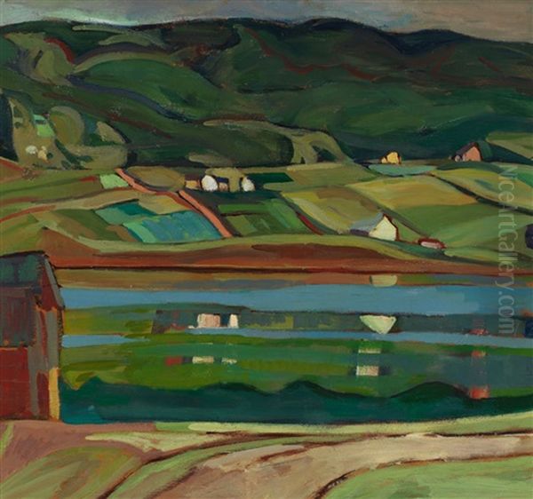 Quebec Farm by Pegi Nicol Macleod