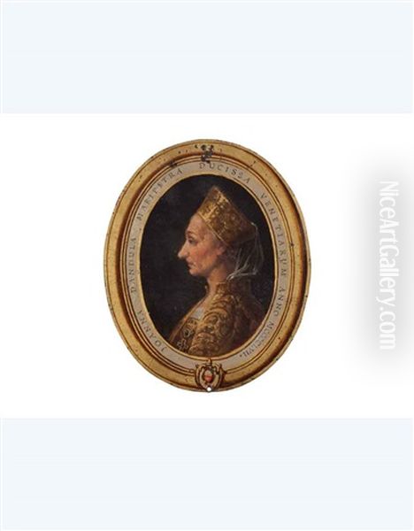 Joanna Dandula Maripetra Ducissa Venetiarum Anno Mcccclviii by Francesco Maggiotto